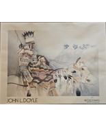 1997 Signed John L Doyle Indian Chief Four Corners Gallery Exhibition Ar... - €341,16 EUR