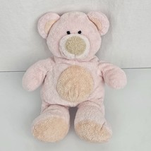 2002 TY Pluffies Pinks Teddy Bear Soft Floppy Plush Stuffed Animal 9” - £13.44 GBP