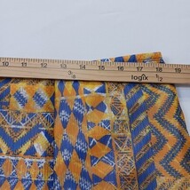 Ruby Rd. RN#107680 Women's Yellow/Blue Pleated Pull-On Skirt Size 16 image 6