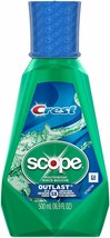 Crest Scope Outlast  Mouthwash Rinse-Bouche 5X Long Lasting Mint 16.9 Fl oz - £12.45 GBP