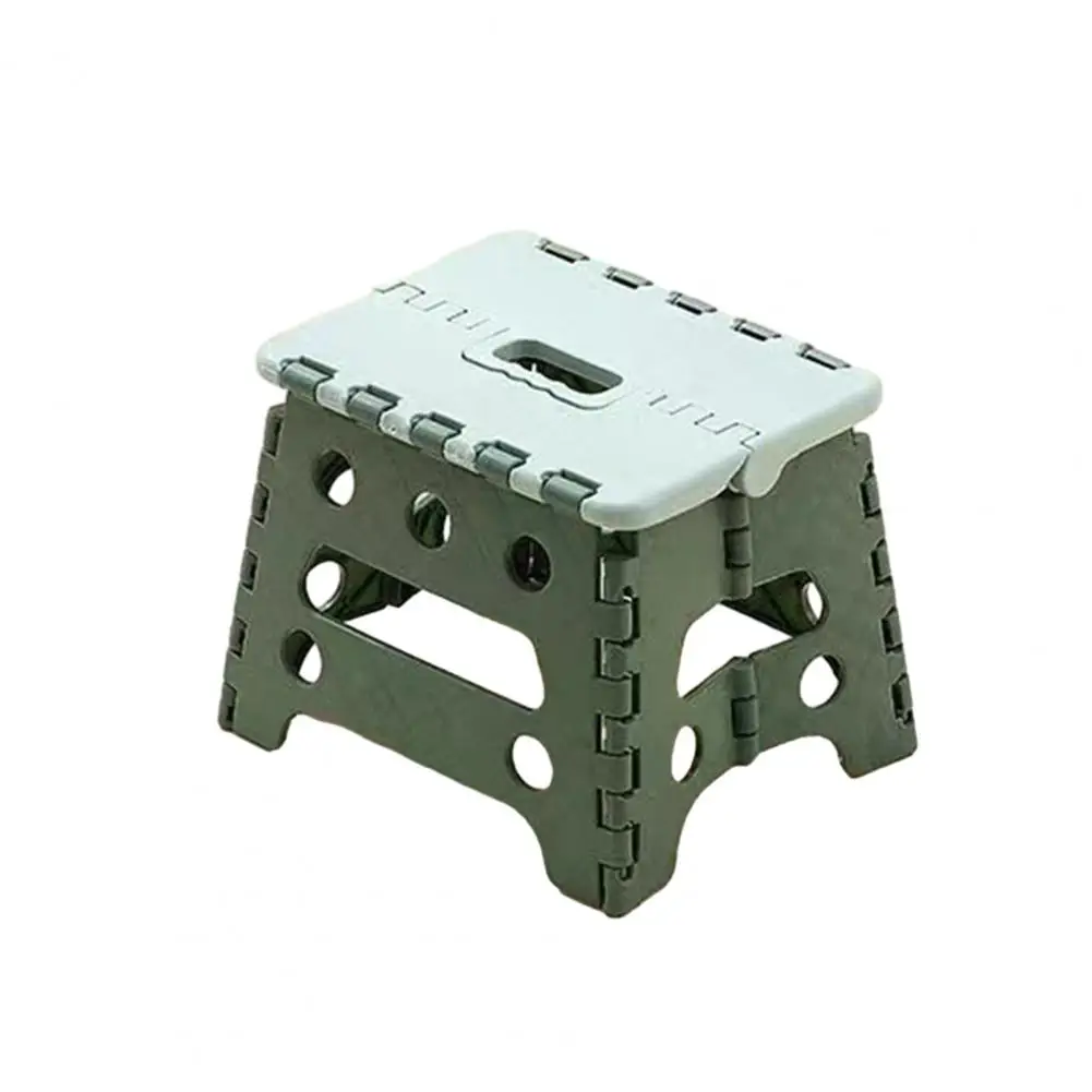 Folding Step Stool Easy to Carry Outdoor Chair Good Load-bearing Heavy-Duty Step - £12.06 GBP+