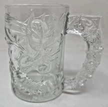 1995 McDonald&#39;s Batman Forever Glass Mug Cup Batman Glass W4 - £14.84 GBP