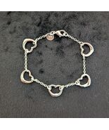 925 Sterling Silver Heart Bracelet - $28.50