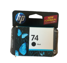 HP 74 Black Standard Yield Ink Cartridge (CB335WN#140) - £22.79 GBP