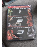 Spider-man Triple Feature 1,2,3 On Dvd - $262.42 MXN
