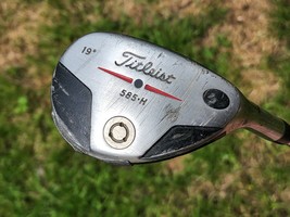 Titleist 585H 3 Hybrid 19* Stiff Steel Shaft Needs Grip with weighted head - £18.82 GBP