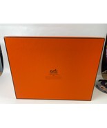 HERMÈS AUTHENTIC Birkin Kelly EMPTY Large Gift Box Orange 15” x 12” x 9”... - $129.99