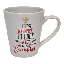 Christmas Themed Coffee Mug “It’s Beginning To Look A Lot Like Christmas” Trisa - £4.61 GBP