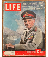 Life Magazine October 13 1958 Field Marshal Viscount Montgomery of Alamen - £7.92 GBP