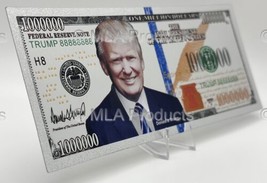 ✅ President Donald Trump 1 Million Silver Dollar w Sleeve and Display St... - £7.90 GBP