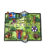 Colorado The Centennial State Artwood Jumbo Fridge Magnet - $11.61 CAD