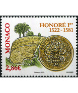 Monaco. 2022. 500 years of the Birth of Honor? I. 1522-1581 (MNH **) Stamp - £3.40 GBP