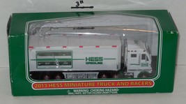 2013 HESS TOY Miniature Truck and Racers NIB - £18.99 GBP