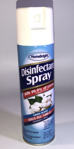 3ea 7.5oz  Spray Cans,Kills 99.9% of Germs-Linen Scent-BRAND NEW-SHIP N 24HR Item image 7