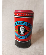 Vintage Queen Elizabeth II Silver Jubilee Tin Money Postbox - $19.31