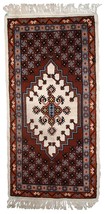 Handmade vintage Moroccan Berber rug 2.6&#39; x 5.6&#39; (81cm x 170cm) 1970s - ... - $6,461.06 MXN
