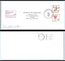 1984 FIRST FLIGHT Cover - Lufthansa, Anchorage, Alaska to Seoul, KOREA B19 - £2.26 GBP