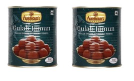 Haldiram&#39;s Nagpur Gulab Jamun, 500gm Tin x 2 pack free shipping worldwide - $47.25