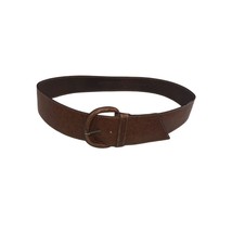 Bananna Republic women thick belt brown Italian leather SKU 1308 - £13.74 GBP