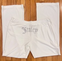 Juicy Couture Bling Velour Pants White XL NWOT - $35.00