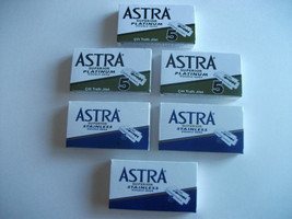 15 Astra Superior Platinum &amp; 15 Astra Superior Stainless BLADES. Total 3... - $7.45