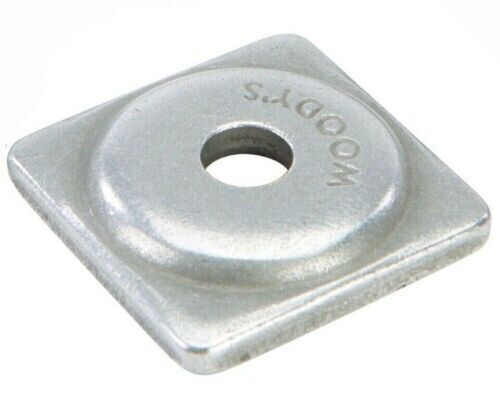 WOODYS Digger Aluminum Square Support Plates, 5/16&quot;, 96 Pack - $84.98