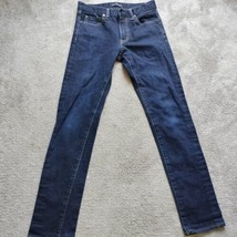 Selvedge Uniqlo Jeans Mens Size 28x32 Blue Jeans Fit Denim Casual Uniqlo - £15.30 GBP