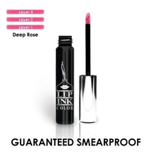 LIP INK Organic Vegan Smearproof Liquid Lipstick - Deep Rose - £16.81 GBP