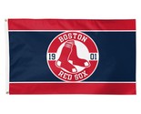 Boston Red Sox 90cmx150cm/3x5FT Applique Flag - $20.00