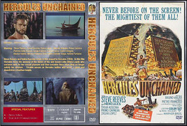 2 Discs! Steve Reeves Hercules Unchained Rare Widescreen + Jail Bait + Extras - £19.67 GBP