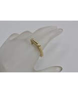 Arlene Altman 13K Gold Square Design Geometric Band Ring Size 6.5 Vintage - $1,397.65 CAD