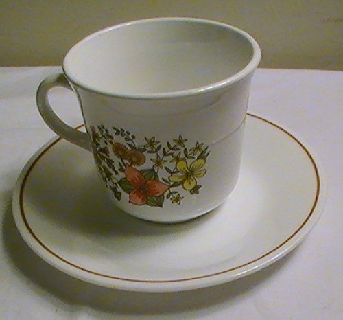 Corning Corelle Indian Summer Cup & Saucer - Set of 4 - $54.45