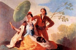 The Umbrellas by Francisco de Goya - Art Print - $21.99+