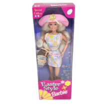 Vintage 1997 Easter Style Barbie Doll New In Original Box Mattel # 17651 Nos - £29.36 GBP