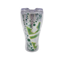 Royal Caribbean Cruise Line Coca Cola Cold Drink Tumbler Cup 2017 7.5&quot; G... - €7,67 EUR