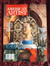 AMERICAN ARTIST April 1995 Fred Wessel John Stanford Fritz White Joyce Kamikura - £6.23 GBP