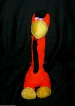 13&quot; Vintage Antique Nadel &amp; Sons Red Yellow Bird Neck Stuffed Animal Toy Plush - $19.00