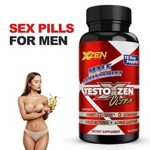 Male Enhancement Testosterone Booster For Men Testo Boost Supplement 60 ... - £17.56 GBP