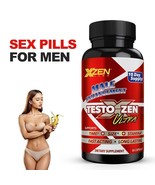 Male Enhancement Testosterone Booster For Men Testo Boost Supplement 60 ... - £17.24 GBP