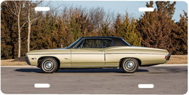 1968 Impala SS 327 Sedan 2 door | License Plate | 12&quot; X 6&quot; | Sports Car - £11.94 GBP