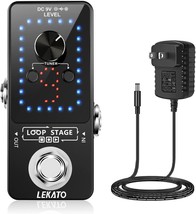 Lekato Guitar Looper Pedal Effect Pedal With Tuner Function Looper Pedal... - $89.92