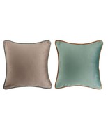 2 Pack Throw Pillow Covers 18x18 Velvet Decorative Pillowcases 18x18 inch - $15.83
