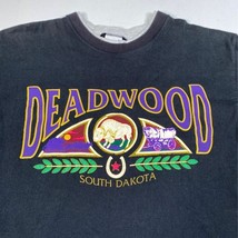 Vintage Anvil Deadwood South Dakota Single Stitch Short Sleeve TShirt Si... - £23.46 GBP