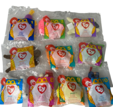 1st Series of TY Beanie Babies 1996 McDonalds Complete Set of 1-10 Collectible - £15.85 GBP