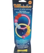 Orange Glow Stick Bead Bracelet - $74.63 MXN