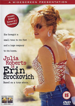 Erin Brockovich DVD (2000) Julia Roberts, Soderbergh (DIR) Cert 15 Pre-Owned Reg - £12.93 GBP