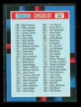 Vintage 1988 Donruss Baseball Trading Card #200 Checklist 138-247 - £6.57 GBP