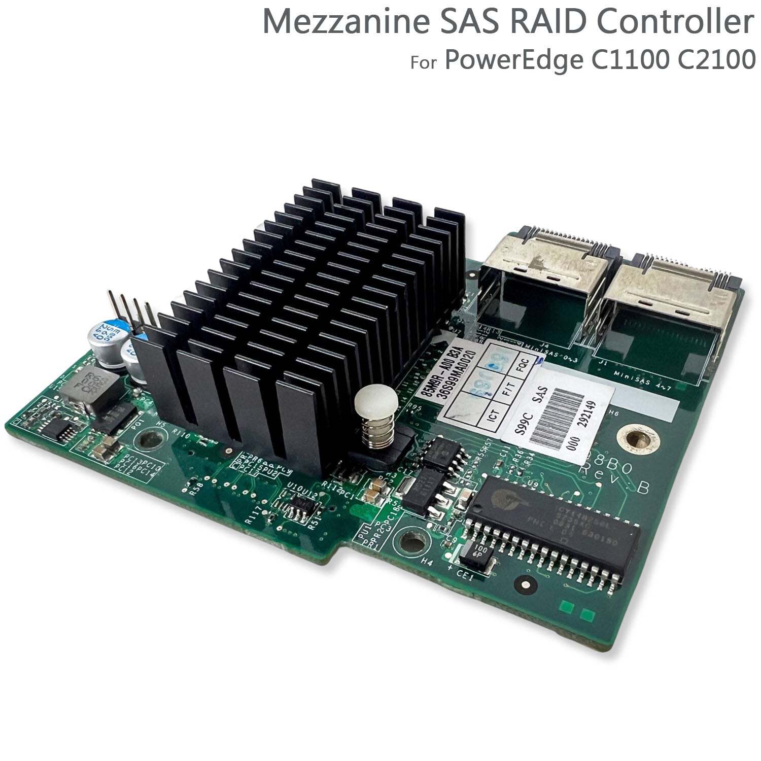 Dell PowerEdge C2100 C1100 Mezzanine 6GB SAS RAID Controller Card FS12-TY 85M9R  Item image 2