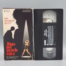 What&#39;s Love Got To Do With It VHS Tape Tina Turner Movie Biography Life ... - £3.07 GBP