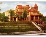 Tri-City Sanitarium Food Company Moline Illinois IL DB Postcard Y16 - $6.88